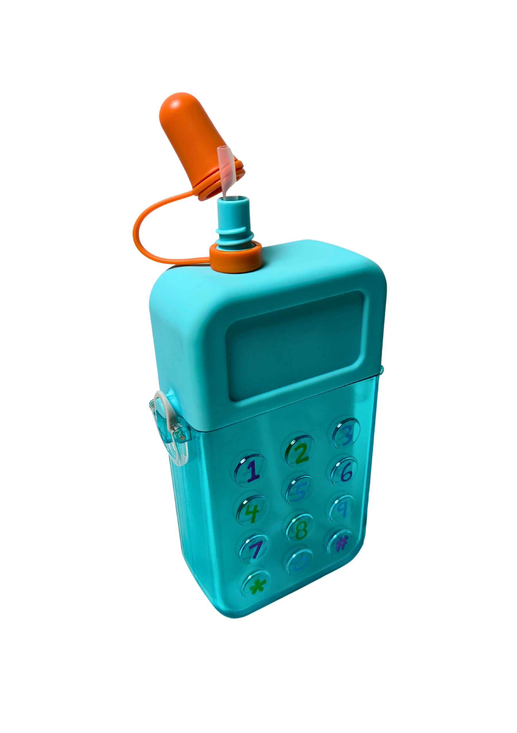 Blue Mobile Water Bottle(4)