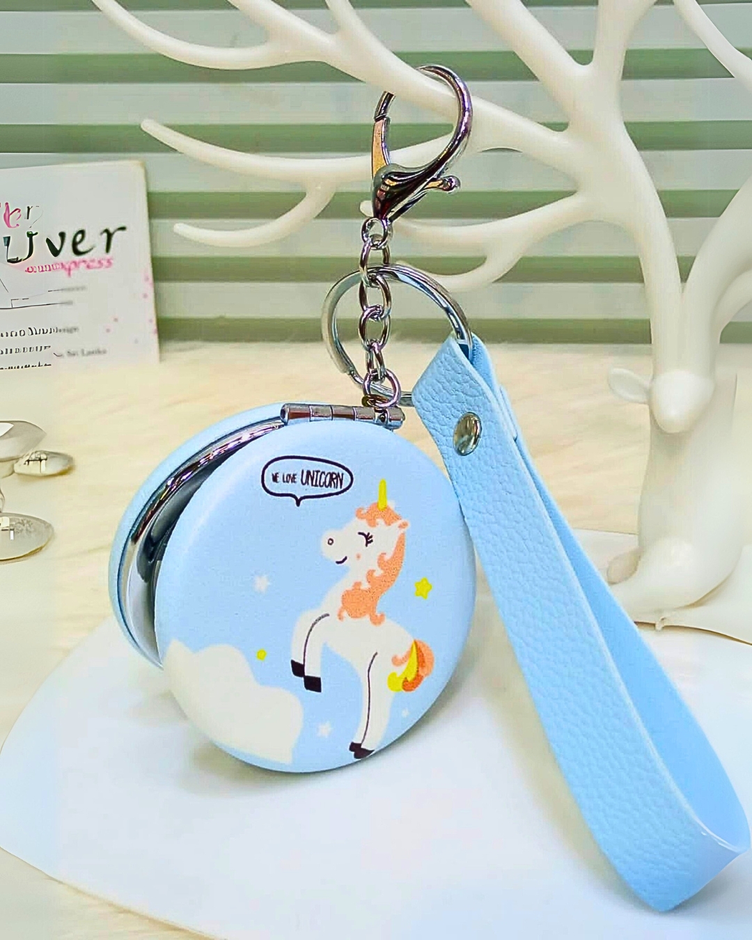 Unicorn Pocket Mirror