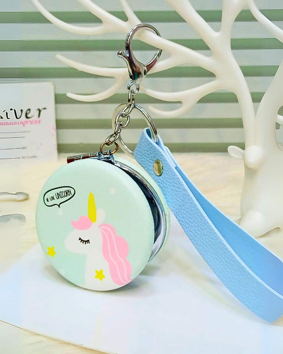 Unicorn Pocket Mirror