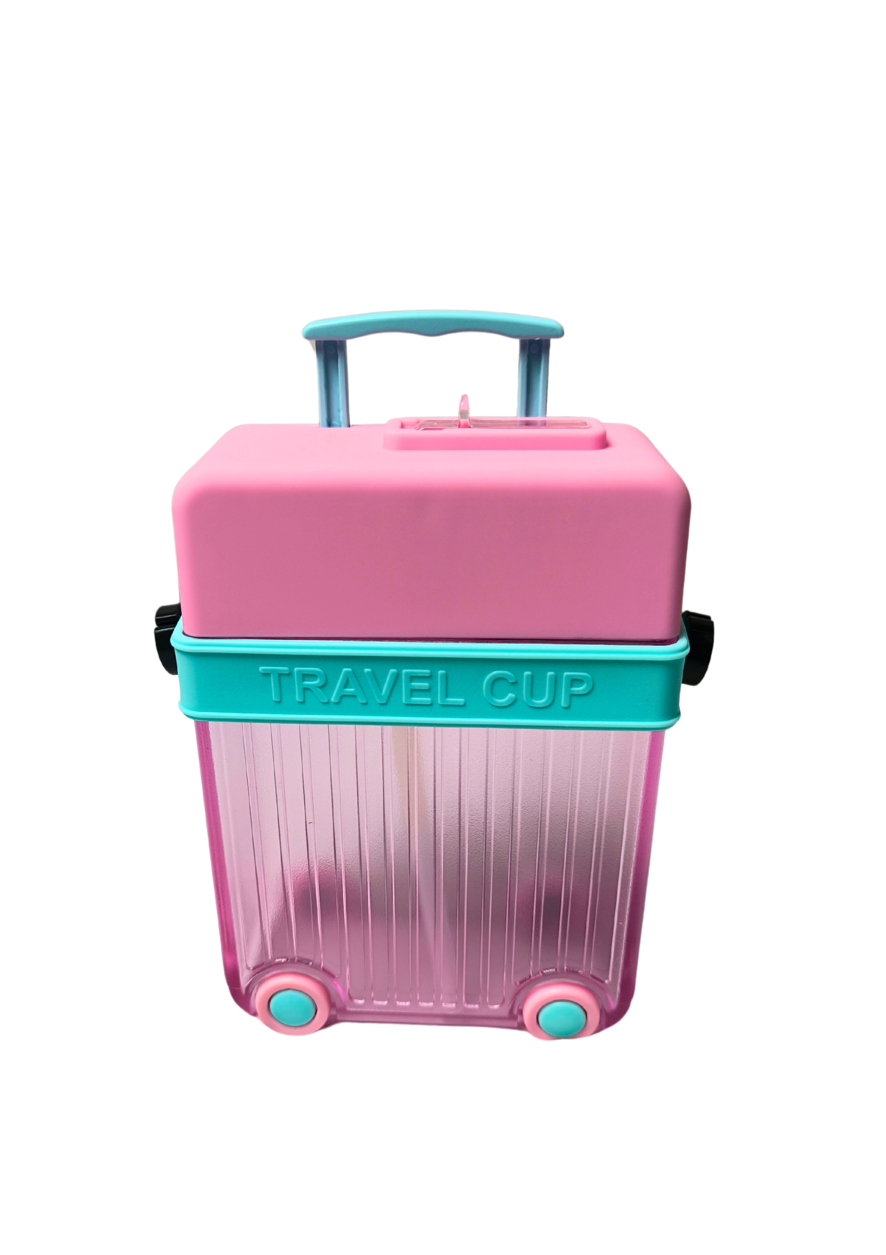 Pink Travel Cup Water Bottle(2)