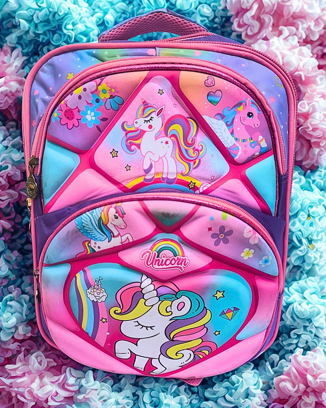 Twin Unicorn Bag (12")